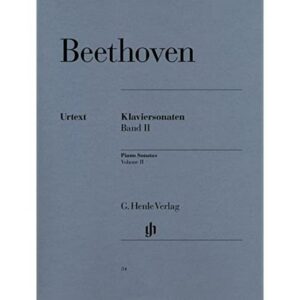 beethoven: piano sonatas - volume ii (multilingual edition)