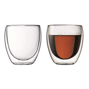 bodum thermo-glass pavina double wall thermo-glasses - set of 2