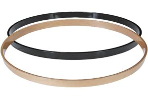 gibraltar sc-22m 22 inch maple bass drum hoop natural