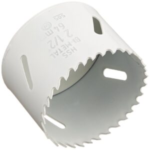 vermont american 18540 bi-metal hole saw, 2 1/2"