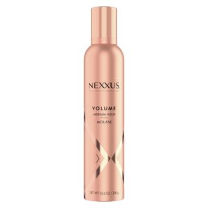 Nexxus Volumizing Foam Hair Mousse, Volume Volumizing Mousse, Hair Styling Mousse, Pink, 10.6 Ounce (Pack of 1)