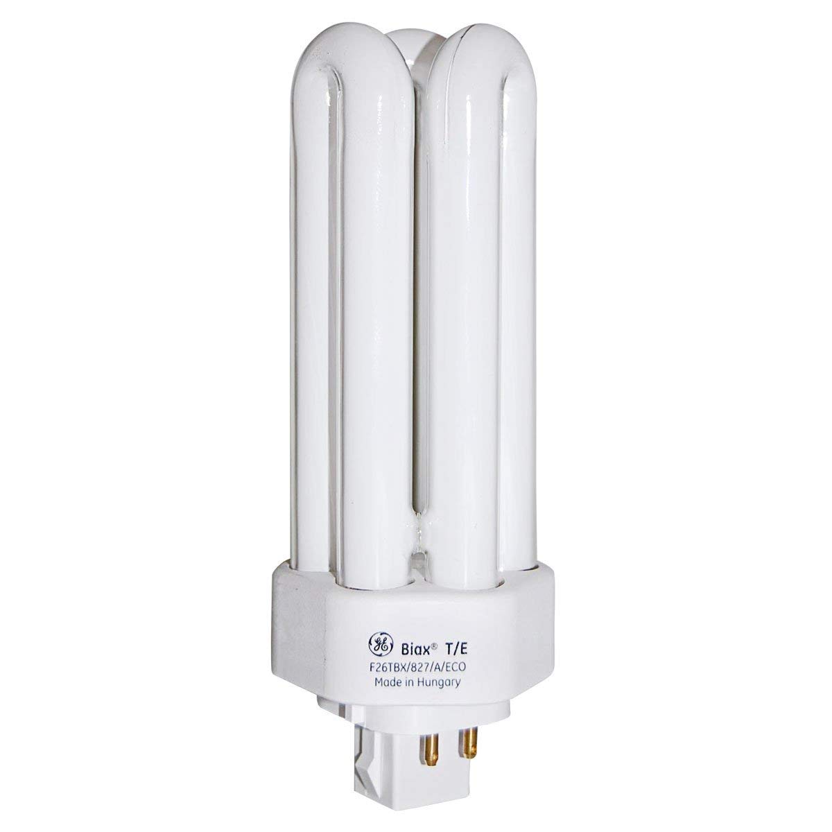 GE 97614 - F26TBX/827/A/ECO - 26 Watt Triple-Tube Compact Fluorescent Light Bulb, 2700K