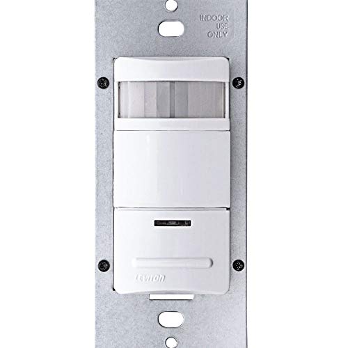 Leviton ODS10-IDW Decora 120/277-Volt Wall Switch Occupancy Sensor, White