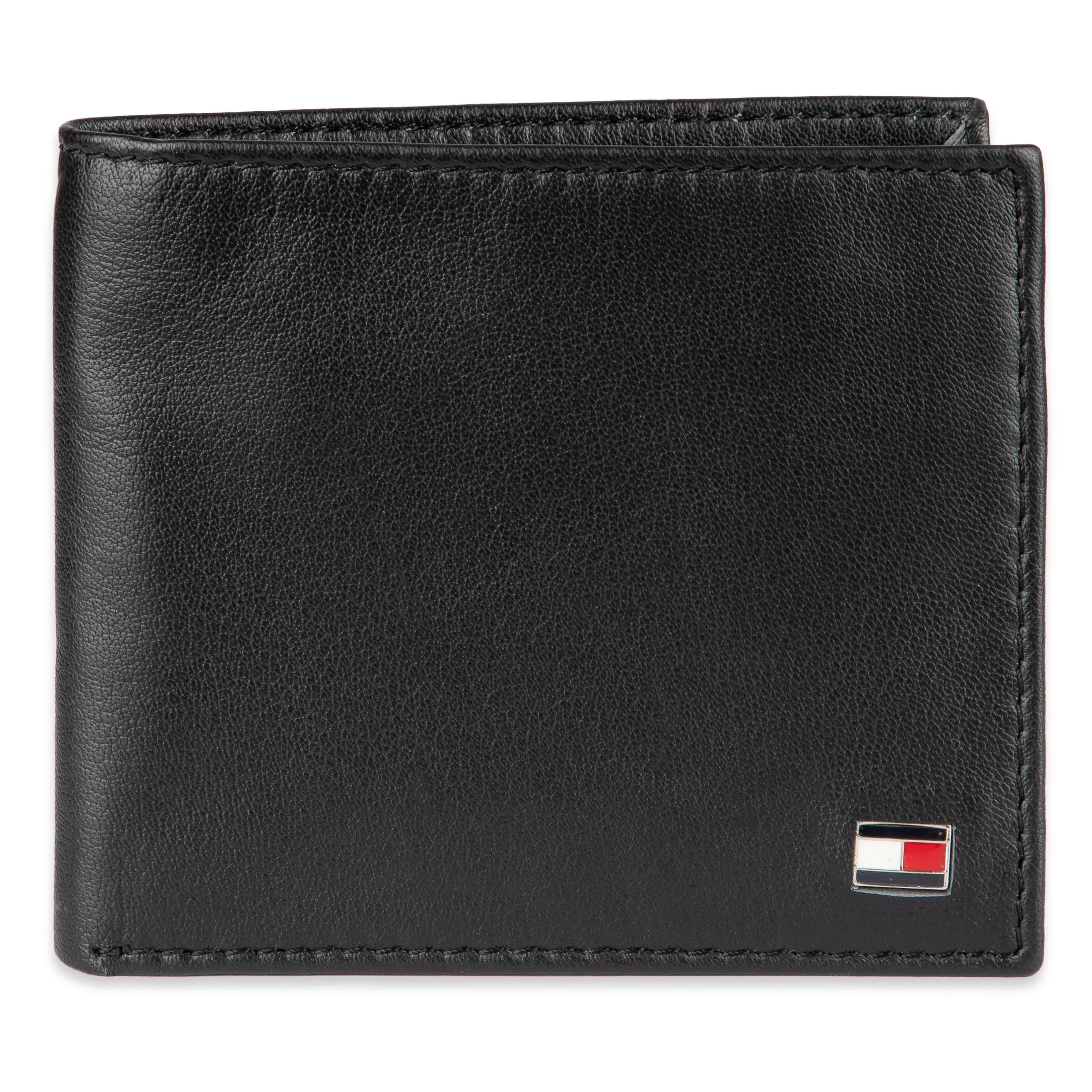 Tommy Hilfiger Men's Leather Wallet- Bifold With RFID Technology