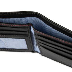 Tommy Hilfiger Men's Leather Wallet- Bifold With RFID Technology