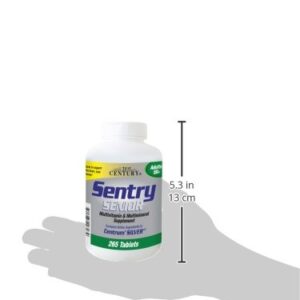 21st Century Sentry Senior Tablets, 265 Count