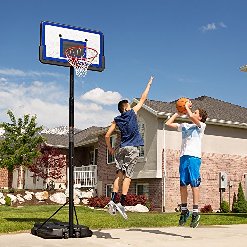 Lifetime Height Adjustable Portable Basketball System, 44 Inch Backboard