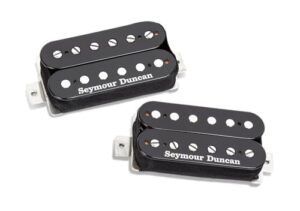 seymour duncan sh-6 mayhem humbucker set - high-output electric guitar pickup, perfect for rock and metal