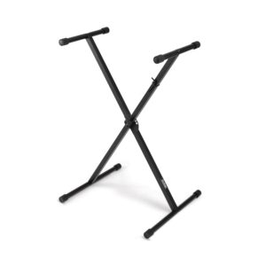 onstage ks7190 classic single-x keyboard stand , black