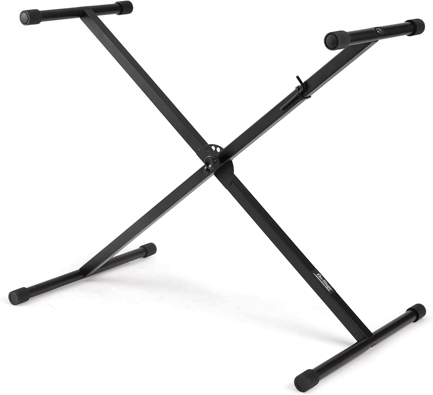 OnStage KS7190 Classic Single-X Keyboard Stand , Black