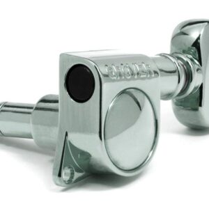 Grover 406C Rotomatic Mini 3 per Side Self Locking Machine Heads, Chrome