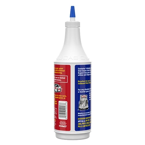 Lucas Oil 10043 SAE 80W-90 Heavy Duty Gear Oil - 1 Quart