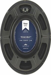 eminence patriot texas heat 12" guitar speaker, 150 watts at 8 ohms,black