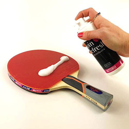 Butterfly Table Tennis Racket Care Kit - Includes: 1 Ping Pong Paddle Cleaner + 1 Table Tennis Rubber Cleaner Sponge - Great Value Table Tennis Racket Cleaner Kit – Cleans Ping Pong Paddle 125 Times