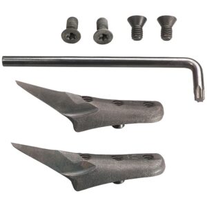 klein tools 72 replacement pole climbing gaffs, torx screws, and wrench for 1972ar series, made in usa