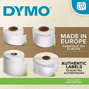 DYMO Authentic LabelWriter Small Name Badge Labels | 41 mm x 89 mm | Self-Adhesive | Roll of 300 Easy-Peel Labels | for LabelWriter Label Makers | Made in Europe