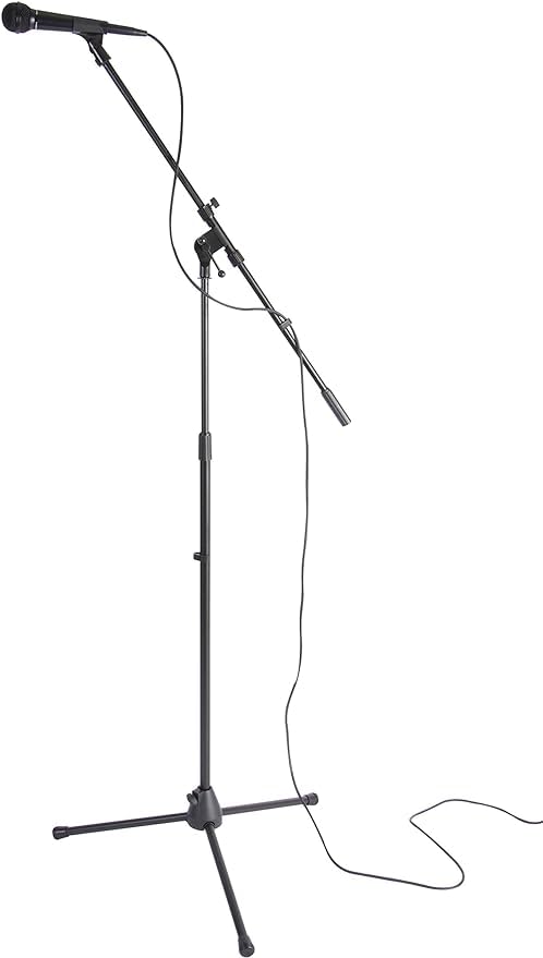 OnStage MS7701B Tripod Microphone Boom Stand