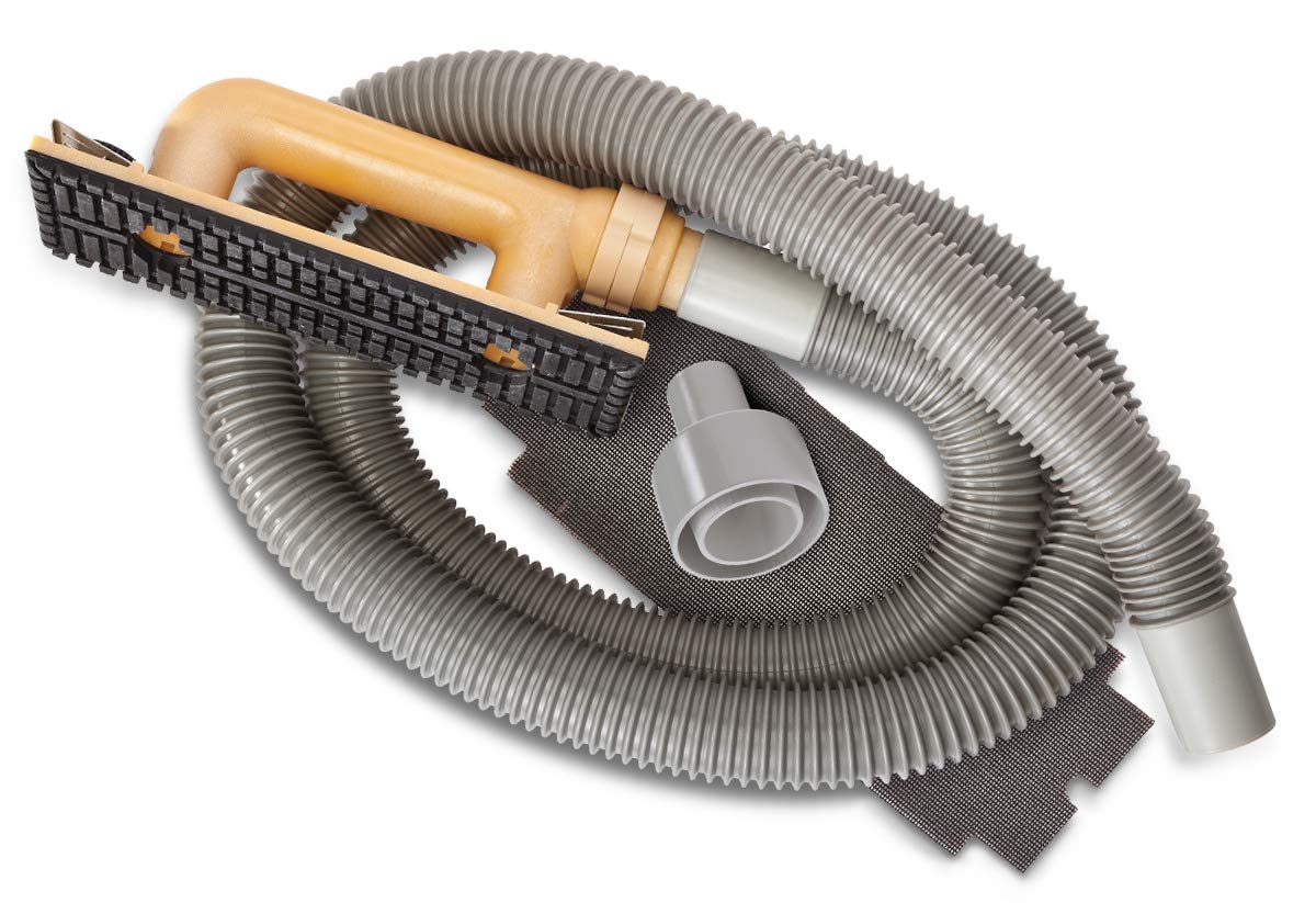 Hyde Tools 09165 Drywall Hand 6-Foot Hose Dust-Free Vacuum Sander, 6'