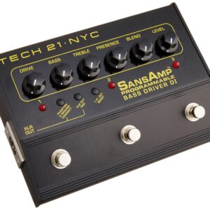 Tech 21 PBDR SansAmp Programmable Bass Driver DI