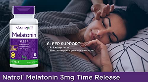 Natrol - Melatonin (Sleep Aid), 3 mg, 60 tablets