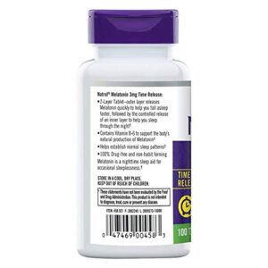 Natrol - Melatonin (Sleep Aid), 3 mg, 60 tablets