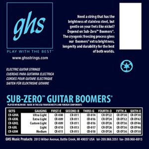 GHS Strings Electric Guitar Strings (CR-GBM)