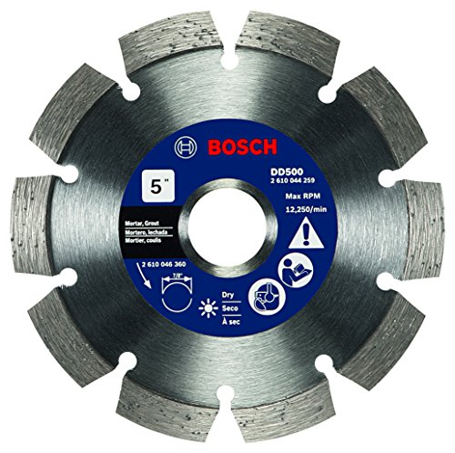 BOSCH DD500 5-Inch Premium Segmented Tuckpointing Blade