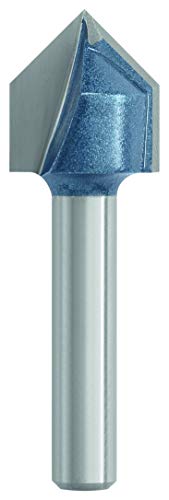 BOSCH 85219M 90 degree x 9/16 In. Carbide Tipped V-Groove Bit