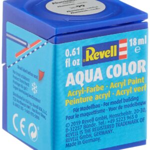 Revell 18ml Aqua Color Acrylic Paint (Aluminium Metallic Finish)