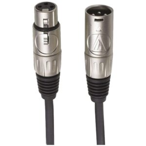 Audio-Technica AT8313 XLR Female to XLR Male Value Microphone Cable, 10 Feet