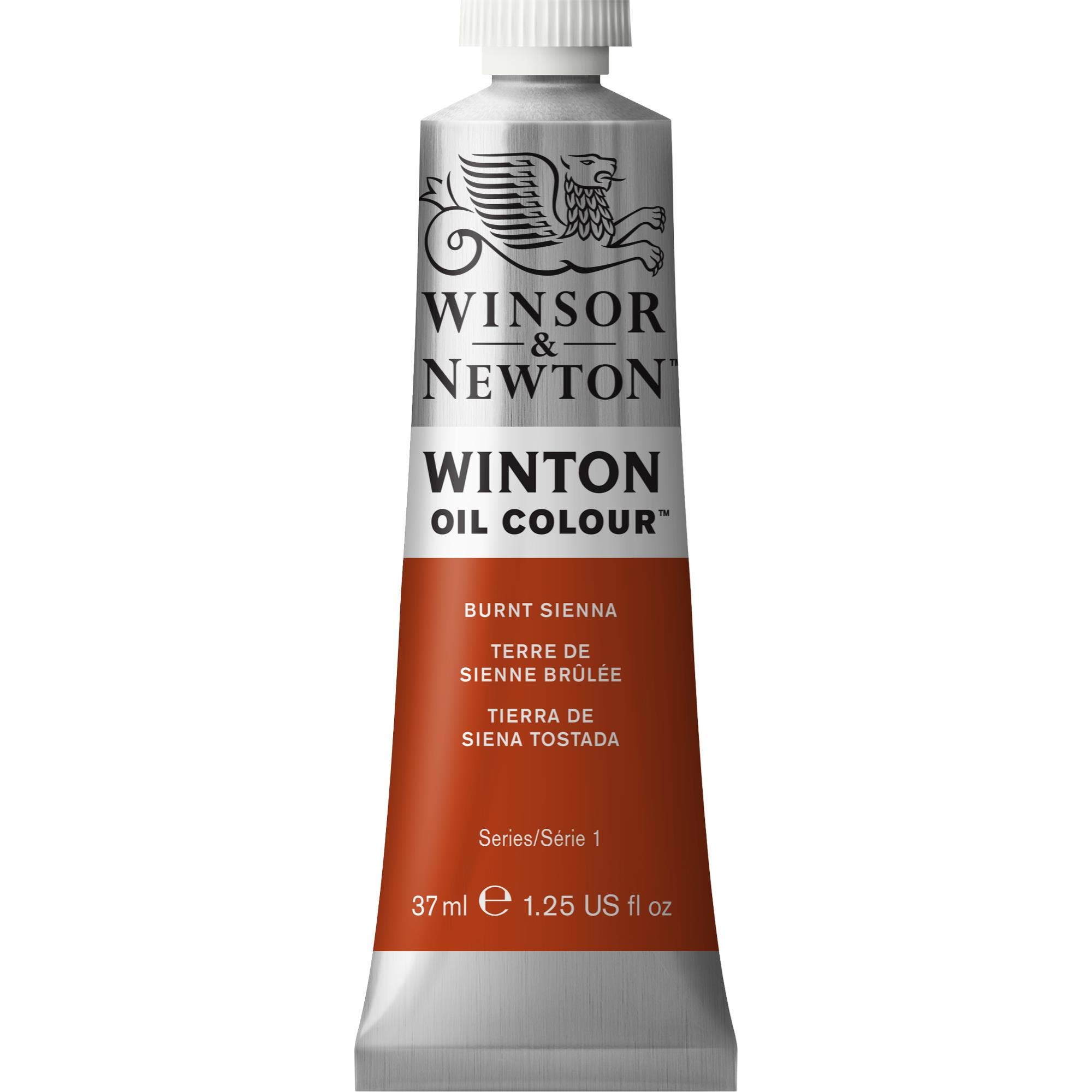 Winsor & Newton Winton Oil Color, 37ml (1.25-oz) Tube, Burnt Sienna