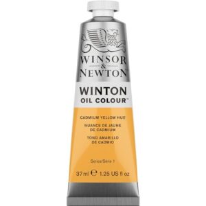 Winsor & Newton Winton Oil Color, 37ml (1.25-oz) Tube, Cadmium Yellow Hue