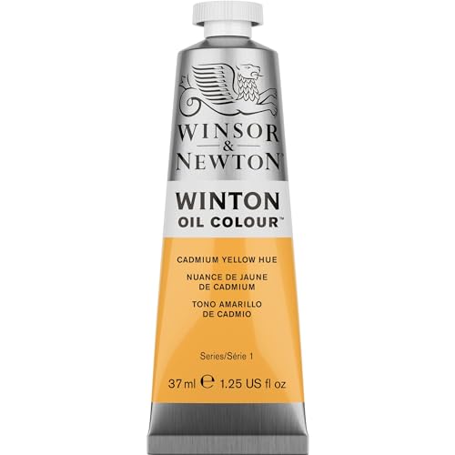 Winsor & Newton Winton Oil Color, 37ml (1.25-oz) Tube, Cadmium Yellow Hue