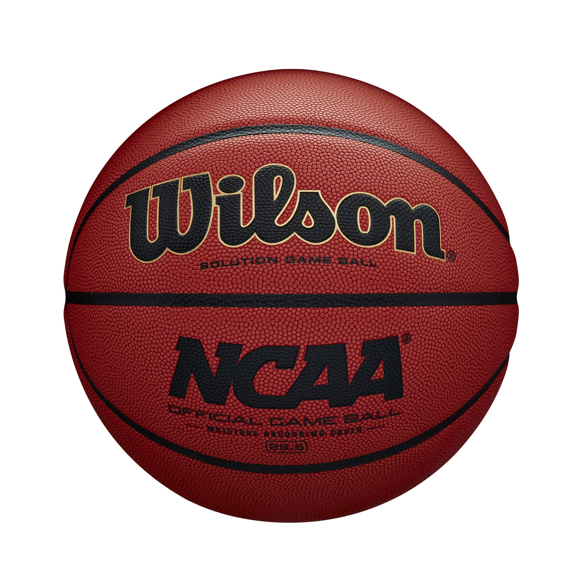 WILSON Sporting Goods NCAA Official Game Basketball, Intermediate - 28.5", Orange (1B0701R)