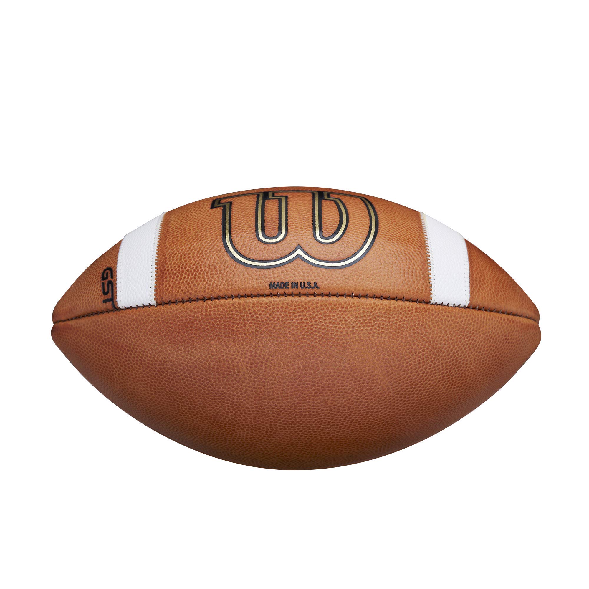 WILSON GST Leather Game Football - Official