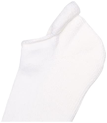 Thorlos Unisex G Golf Padded Rolltop Sock, White, XLarge