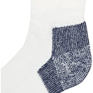 Thorlos Mens JMX Maximum Cushion Ankle Running Sock, White(1 Pair), Large US