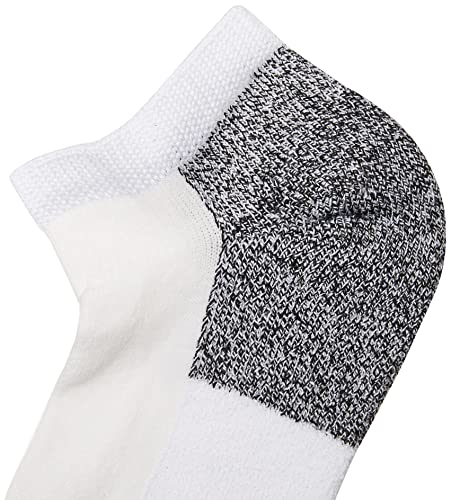 Thorlos Women's LRMXM Light Running Thin Padded Ankle Sock, White, Medium