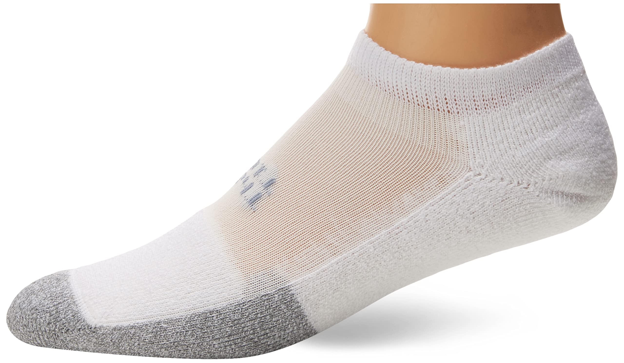 Thorlos Unisex T1CCU Tennis Thin Padded Low Cut Sock, White, Small