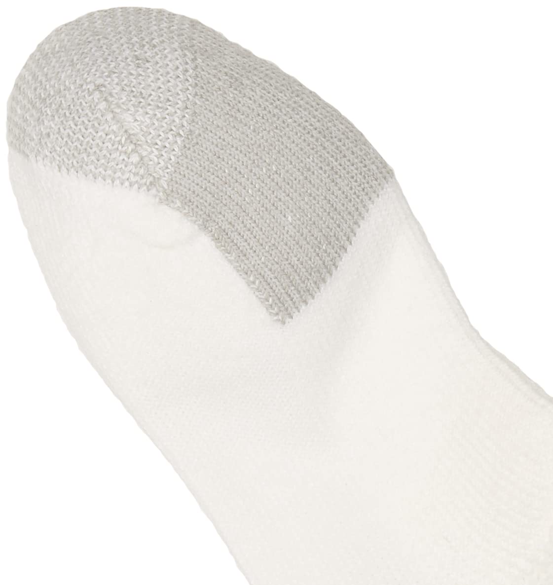 thorlos womens Tc Max Cushion Cuff tennis socks, White, Medium US