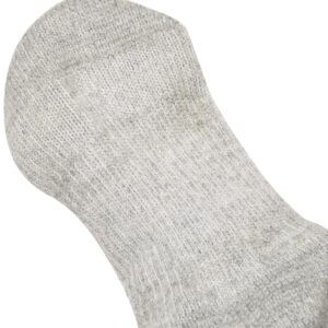 Thorlos Unisex TKX Trekking Thick Padded Crew Sock, Grey, XLarge