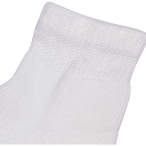 Thorlos Men's WMX Walking Thick Padded Ankle Sock, White, Medium