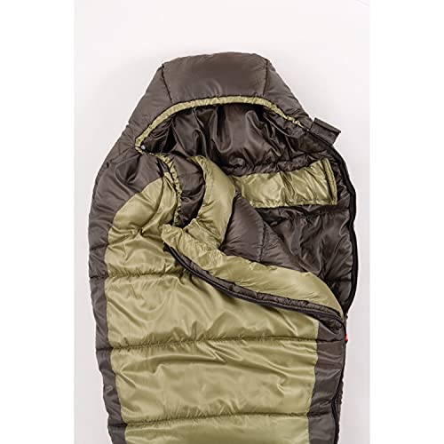 Mummy Sleeping Bag with 54 Ounce Coletherm Insulation