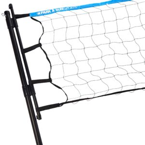 Park & Sun Sports Tournament Flex: Portable Outdoor Volleyball Net System, Blue