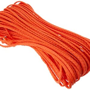 Park & Sun Sports Outdoor Volleyball Boundary Poly Cord Rope with Ground Stakes: 1/4" Wide Court Line Marker, Orange, Blue