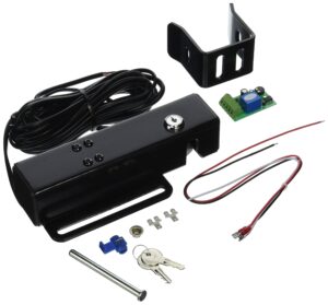 automatic gate lock (fm143) for mighty mule automatic gate openers , black