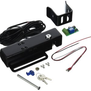 Automatic Gate Lock (FM143) for Mighty Mule Automatic Gate Openers , Black