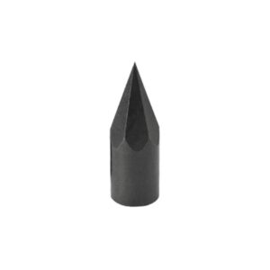 muzzy bowfishing 1051 carp point arrow replacement tips - 2 pack, black, 5/16"