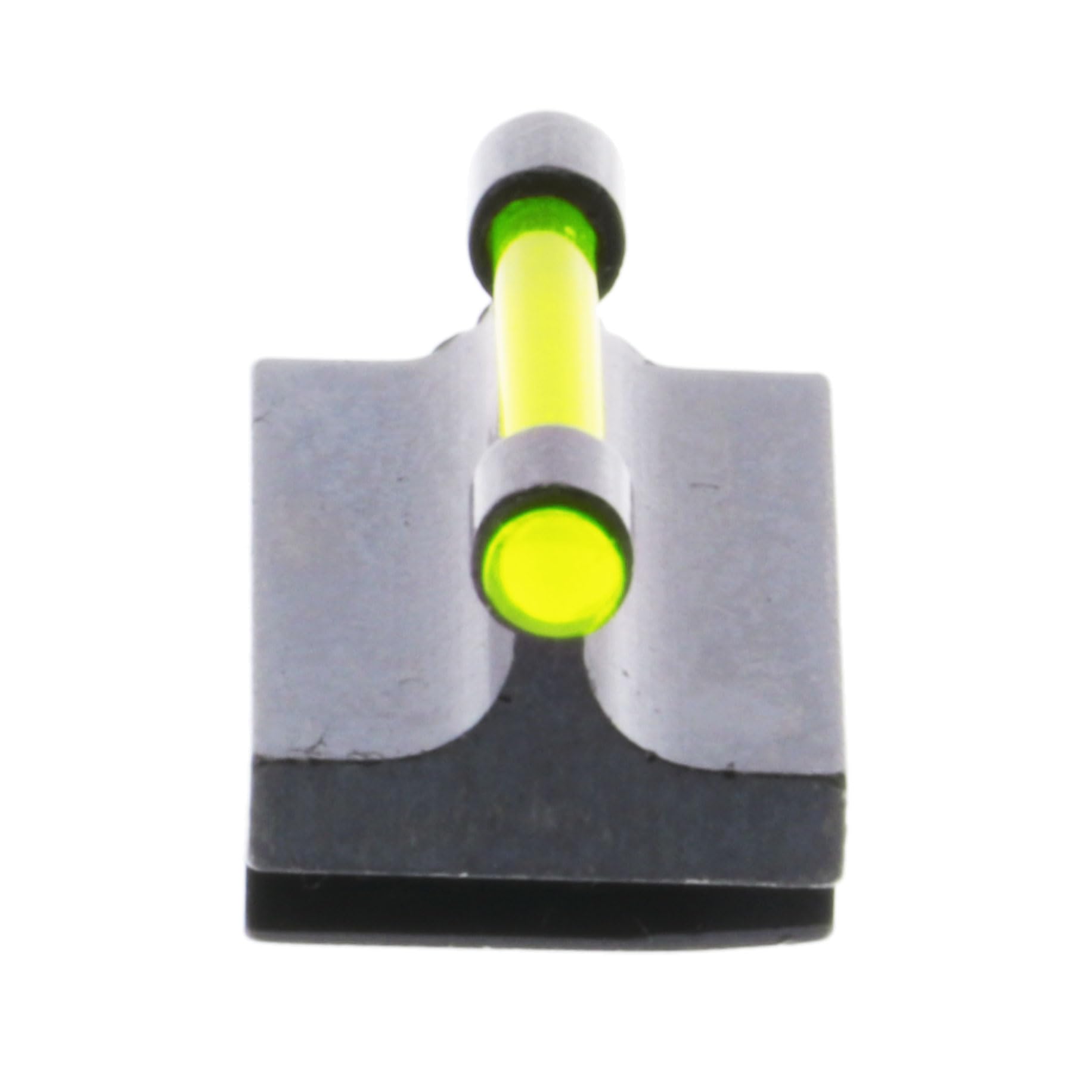 Truglo 3/8-Inch Dovetail Front Steel Gun Sight Replacement Fiber Optic Ramp Sight - .500", Green