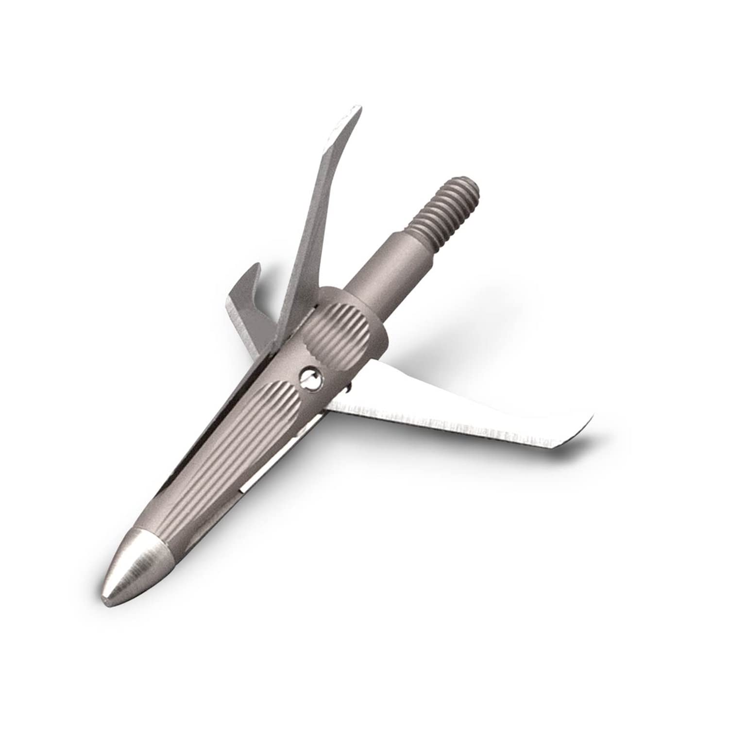 NEW ARCHERY PRODUCTS Spitfire Gobbler Getter 3-Blade 100 Grain Durable Precise Front-Deploying Bowhunting Mechanical Broadhead - 3 Pack